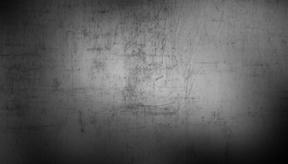 Dark grunge scratched texture background with vintage distressed abstract surface