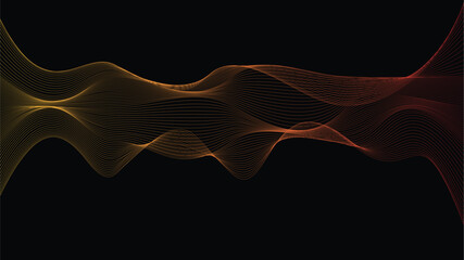 Dynamic black, natural waves JPG PNG