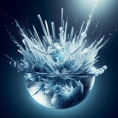 abstract blue background