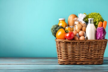 vegetables in a basket