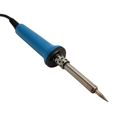 Fototapeta premium Electric Blue Soldering Iron
