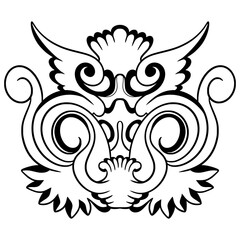 Batik Sundanese Element Decoration Art