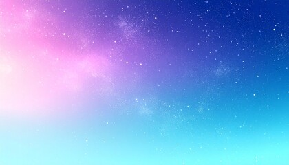 Naklejka premium Minimalist starfield with soft pastel gradients blending into infinite space, dreamy and abstract atmosphere