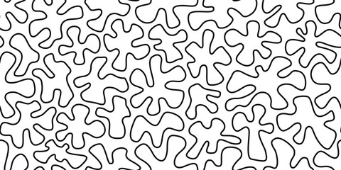 camouflage doodle seamless pattern flower wave ocean water line scarf vector cartoon gift wrapping paper tile background repeat wallpaper illustration design