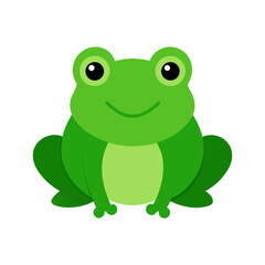 green frog cartoon