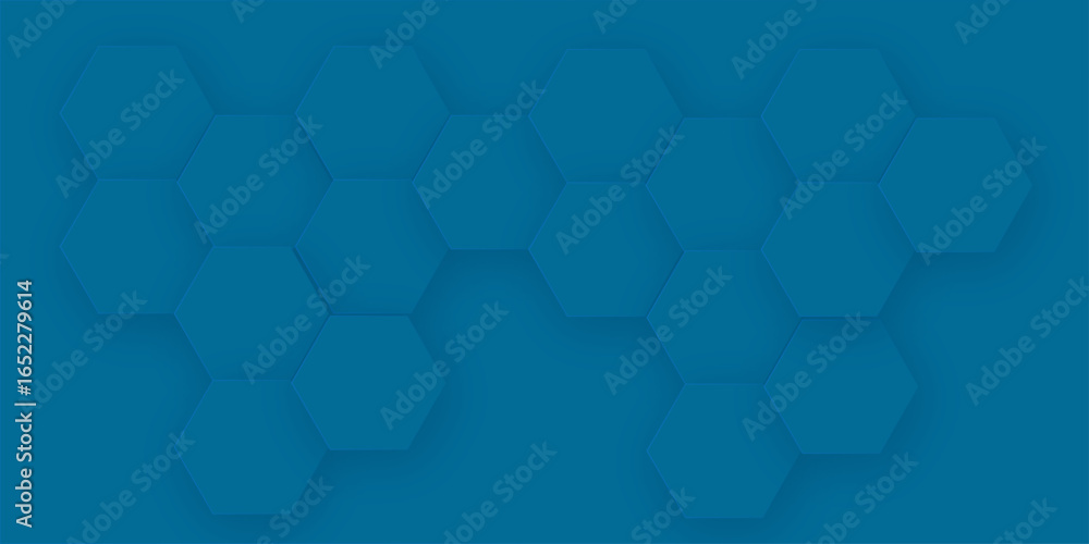Poster hexagon geometric on a white background. geometric abstract background with simple hexagon elements.