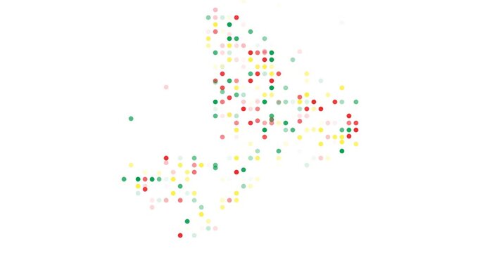 Abstract Design Forming Mali Silhouette