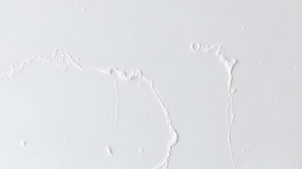 Close-up photo of a white putty textured wall. Textured Simplicity.