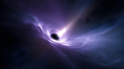 Obraz premium Abstract illustration of a cosmic phenomenon.