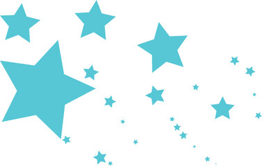 blue star background