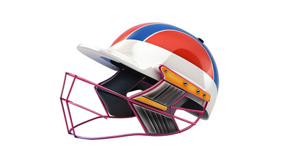 Protective Cricket Gear with Branding on white background