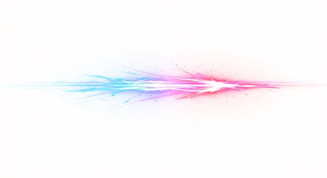 Abstract Colorful Burst of Energy.