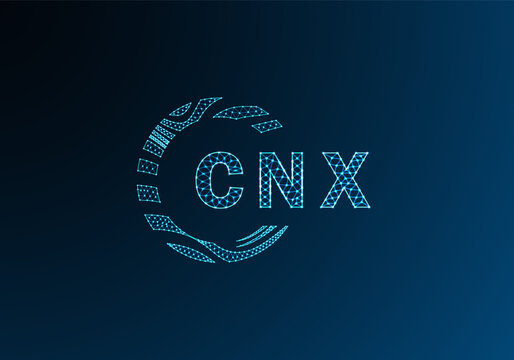 CNX low poly letter logo vector design. CNX lower poly logo design. CNX unique low poly logo design.