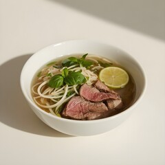 Fototapeta premium Vietnamese Pho with Beef