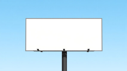 Obraz premium Blank Outdoor Billboard Mockup