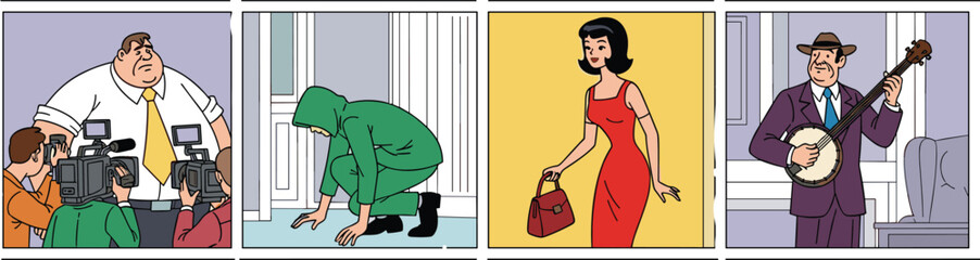 vector illustration of an abstract background