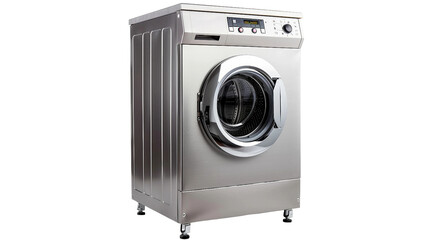 Industrial-Grade Laundry Machine for Longevity on white background