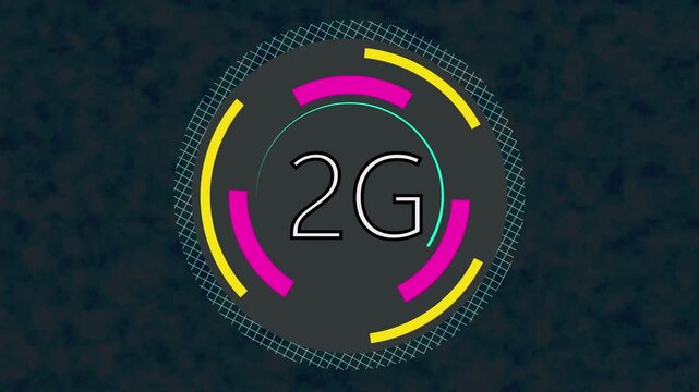 World futuristic 2g technology wireless data high-speed internet network concept motion graphic animation 4k. 2G Wireless Technologies. Terahertz spectrum, Artificial Intelligence Massive,