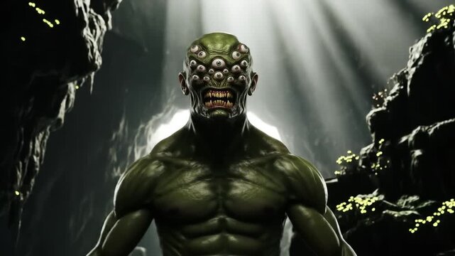 Bloody, Macro Eye:  Close-up Horror Vision