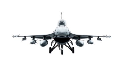 Modern Fighter Plane, Aircraft and Advanced Air Combat System isolated on transparent background Remove png, Clipping Path, pen tool