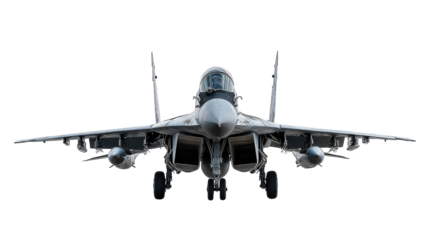 Modern Fighter Plane, Aircraft and Advanced Air Combat System isolated on transparent background Remove png, Clipping Path, pen tool
