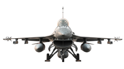 Modern Fighter Plane, Aircraft and Advanced Air Combat System isolated on transparent background Remove png, Clipping Path, pen tool