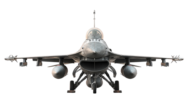 Modern Fighter Plane, Aircraft and Advanced Air Combat System isolated on transparent background Remove png, Clipping Path, pen tool