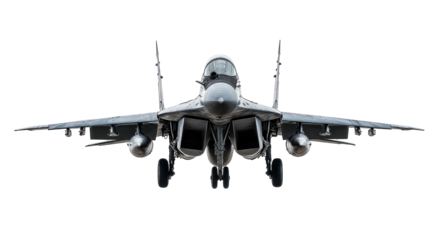 Modern Fighter Plane, Aircraft and Advanced Air Combat System isolated on transparent background Remove png, Clipping Path, pen tool