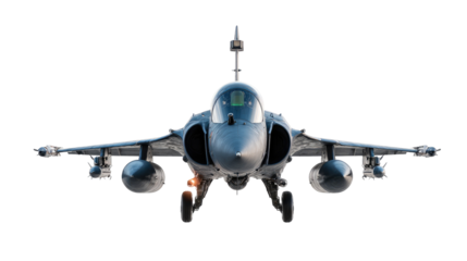 Modern Fighter Plane, Aircraft and Advanced Air Combat System isolated on transparent background Remove png, Clipping Path, pen tool