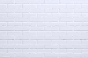 Clean White Subway Tile Background for Modern Interiors and Minimalist Designs, Seamless Texture