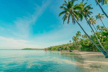 Ao Noi Beach, located in Thailand on Ko Kut island, is a pristine coastal paradise known for its stunning scenery and serene environment.