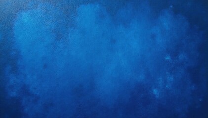 Naklejka premium Deep cobalt blue canvas, heavy textured surface, contemporary art, visual, acrylic painting