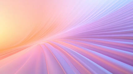 Fototapeta premium Pastel colored cloth waves