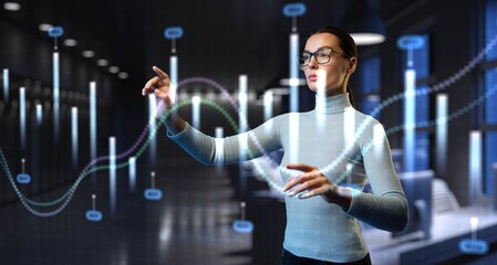 Advanced Financial Visualization with Interactive Analysis and Predictive Insights.