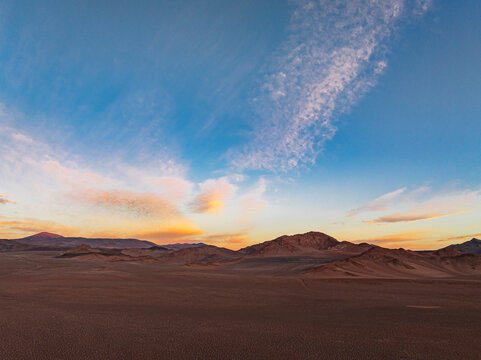 Volcanic landscape of the Puna plateau, Argentina