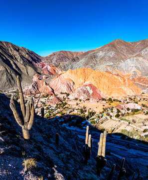 Purmamarca village on the Puna plateau, Argentina