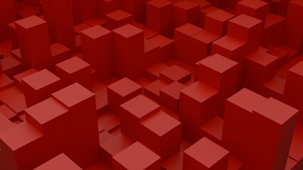 Red cube wall background/wallpaper