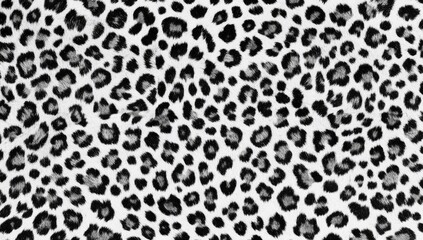 Leopard skin pattern, leopard print background with animal fur texture for design and fashion concept. Vector illustration of leopard spots on fabric.