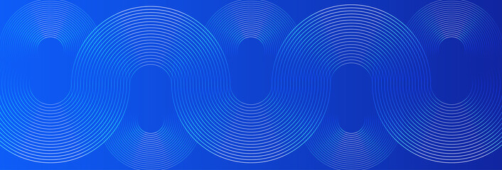 Abstract modern blue gradient geometric wave lines art digital background design for Web, App, Banner, Cover, header 