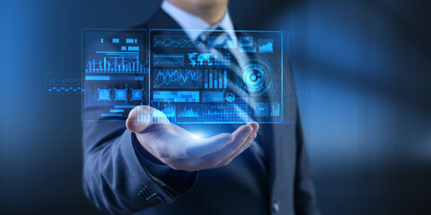 Business Intelligence and Data Analytics Management with Advanced Digital Dashboards.