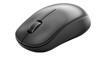 Soft-Touch Coated Wireless Computer Mouse on white background