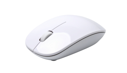 An optical wireless black computer mouse is an essential technology device for office or business use