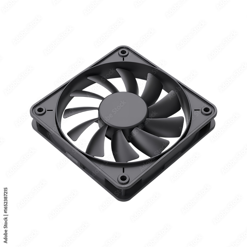 Poster high performance computer cooling fan for efficient heat dissipation.