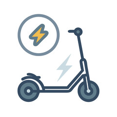 scooter icon vector illustration
