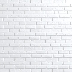 Obraz premium A seamless white brick wall