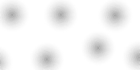 Dot pattern seamless background. Polka dot pattern template Monochrome dotted texture modern pattern. modern © Muslihah