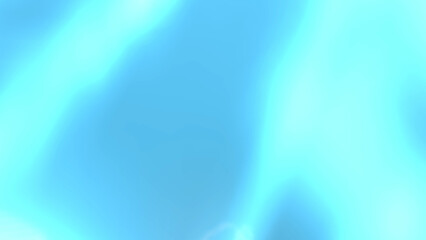 Abstract blue and turquoise background with soft shapes for elegant design projects