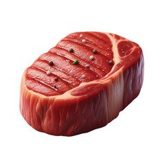 a beef steak vector