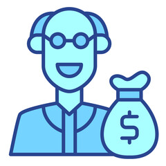 Lifetime Pension Support Icon