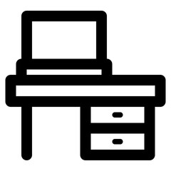 Simple Desk Icon
